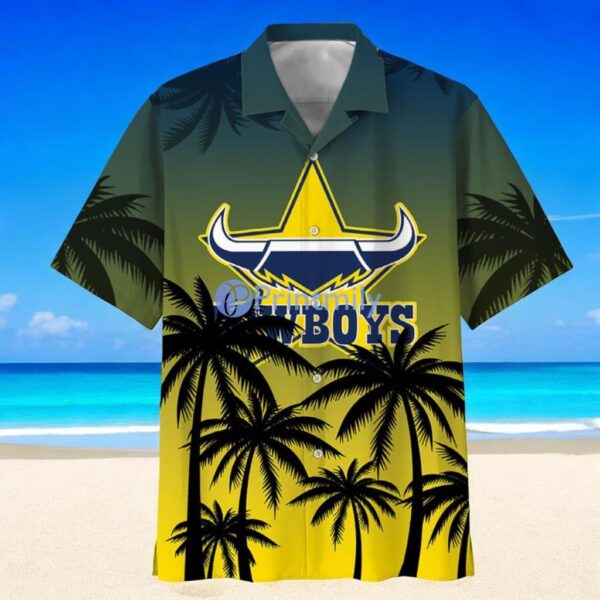 North Queensland Cowboys NRL Sport Personalized Tropical Hawaiian shirt Product Photo 1