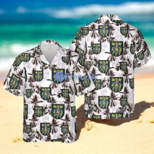US Army 12th Special Forces Group (12th SFG) Tropical Hawaiian Shirt Product Photo 1