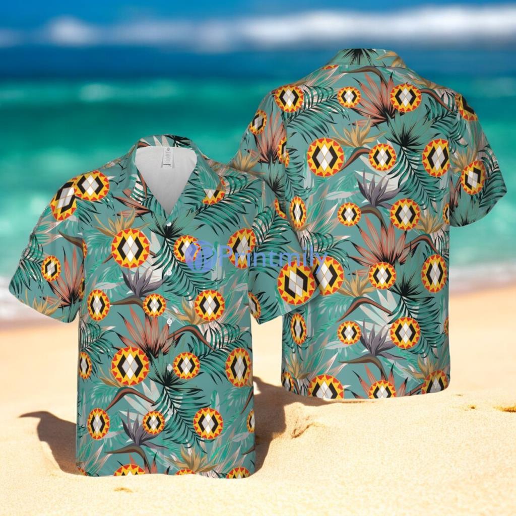 US Army 14th Psychological Operations Battalion (14th POB) Tropical Hawaiian Shirt 3 US Army 14th Psychological Operations Battalion (14th POB) Tropical Hawaiian Shirt Product Photo 1