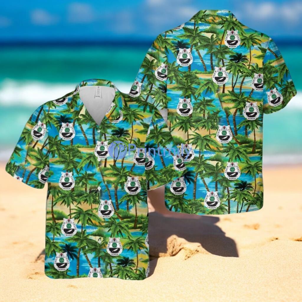 US Army 15th Psychological Operations Battalion (15th POB) Tropical Hawaiian Shirt 3 US Army 15th Psychological Operations Battalion (15th POB) Tropical Hawaiian Shirt Product Photo 1
