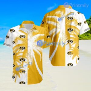 Missouri Tigers Ncaa Aloha Tropical Custom Name Hawaiian Shirt Trending Summer Product Photo 1