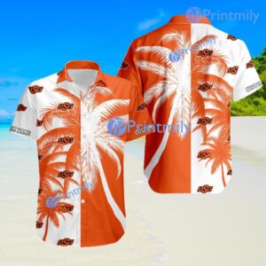 Oklahoma State Cowboys Ncaa Aloha Tropical Custom Name Hawaiian Shirt Trending Summer Product Photo 1