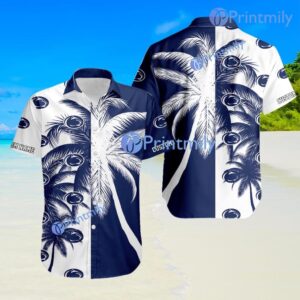 Penn State Nittany Lions Ncaa Aloha Tropical Custom Name Hawaiian Shirt Trending Summer Product Photo 1