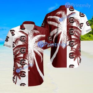 South Carolina Gamecocks Ncaa Aloha Tropical Custom Name Hawaiian Shirt Trending Summer Product Photo 1