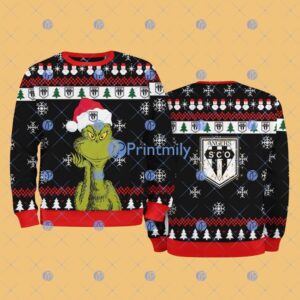 Angers The Grinch Funny Merry Christmas Uglly Sweater 3D Gift For Fans Product Photo 1