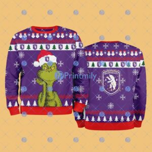 Beerschot The Grinch Funny Merry Christmas Uglly Sweater 3D Gift For Fans Product Photo 1