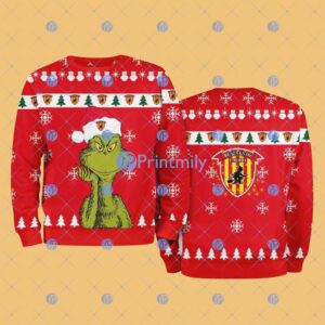 Benevento The Grinch Funny Merry Christmas Uglly Sweater 3D Gift For Fans Product Photo 1