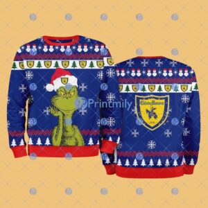 Chievo Verona The Grinch Funny Merry Christmas Uglly Sweater 3D Gift For Fans Product Photo 1